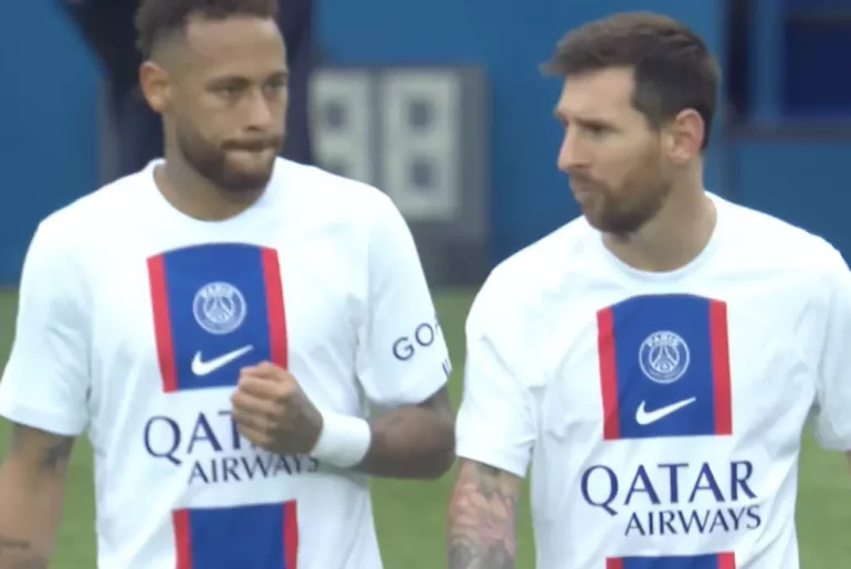 Neymar et Messi