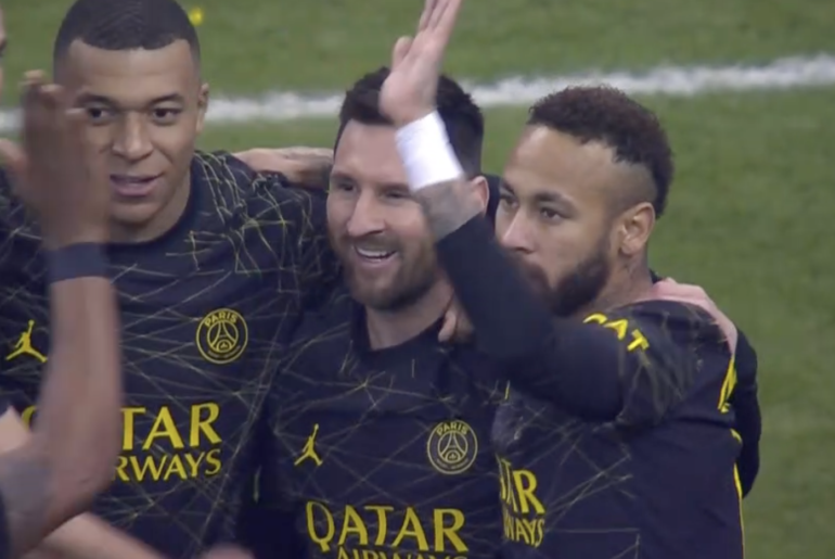 Neymar, Mbappé et Messi