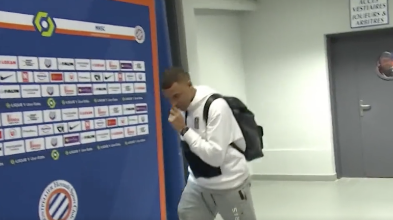 Mbappé boitant après Montpellier-PSG