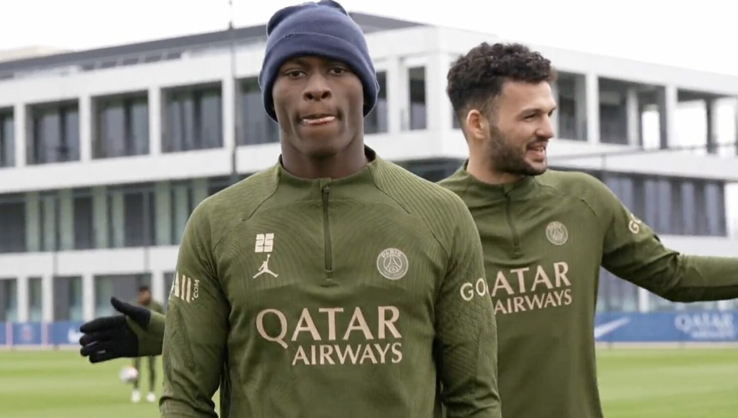 Nuno Mendes et Gonçalo Ramos - PSG