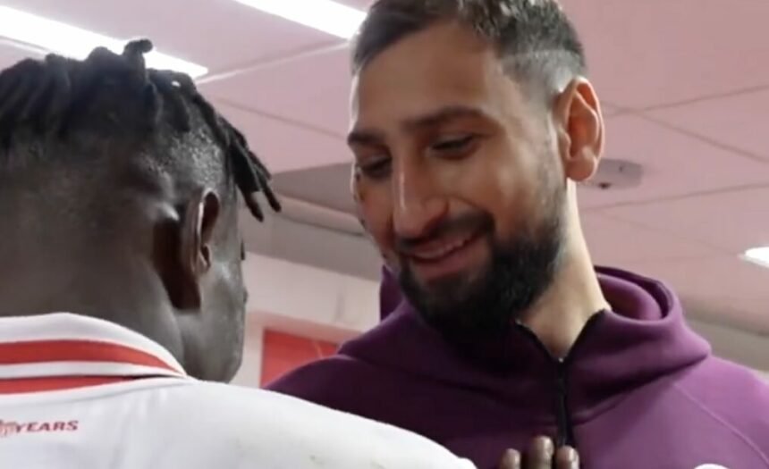 Donnarumma et Singo  - copyright PSG