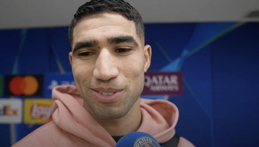 Achraf Hakimi - copyright PSG