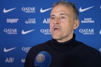 Luis Enrique  - copyright PSG