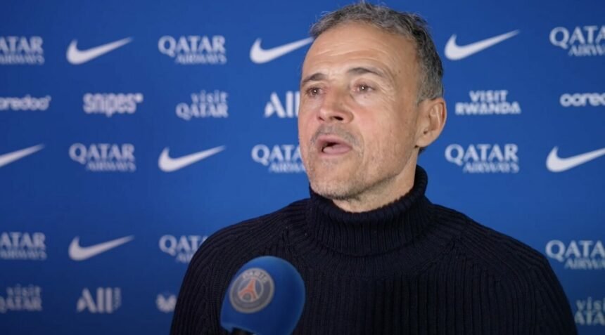 Luis Enrique - copyright PSG