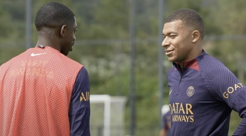 Mbappé et Dembélé