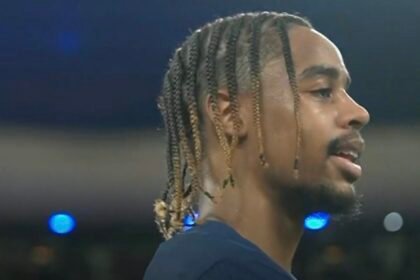 Bradley Barcola  - copyright PSG