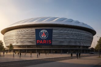 L'IA imagine le futur stade du PSG