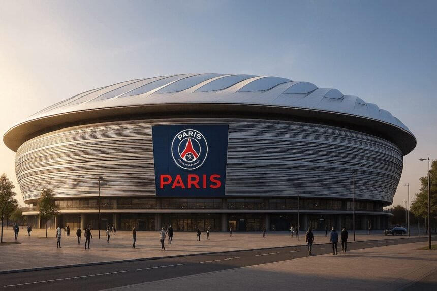 L'IA imagine le futur stade du PSG