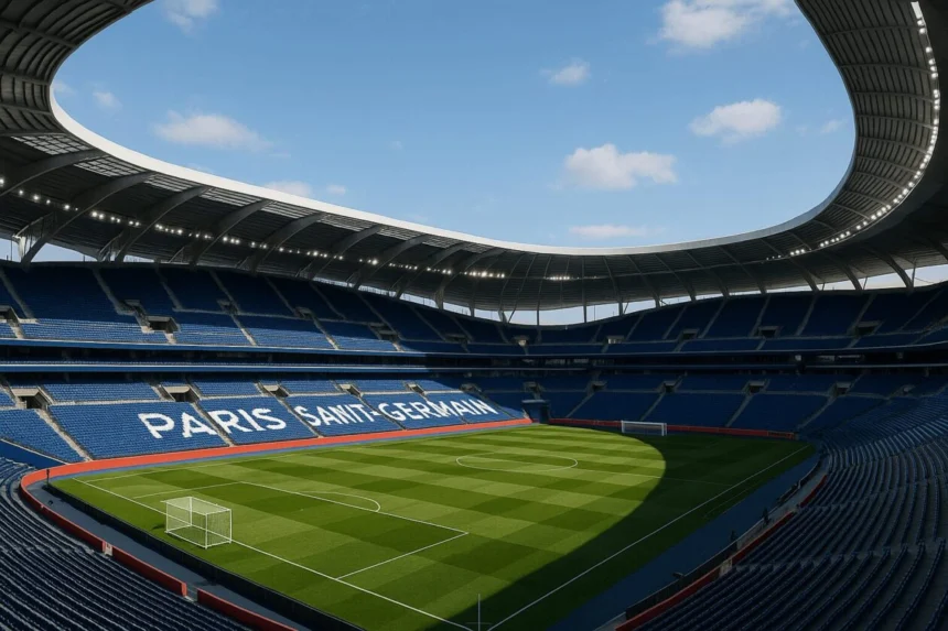 L'IA imagine le futur stade du PSG