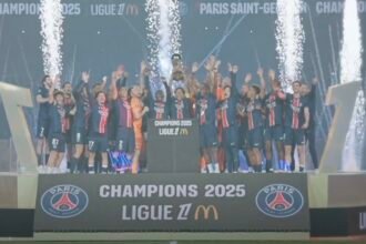 Le PSG Champion de France