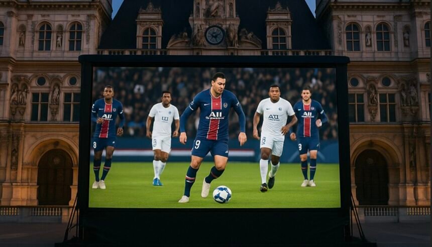 Le PSG diffusé sur le parvis de l'hôtel de Ville de Paris en cas de finale de LDC