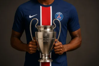 Le PSG et la Ligue des Champions (IA)