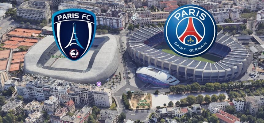 Le PSG et le Paris Fc, debry de Paris