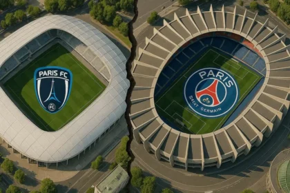 Le Paris FC vs le PSG (IA)