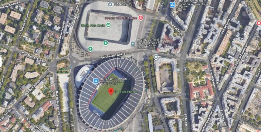 Le stade Jean Bouin et le Parc des Princes