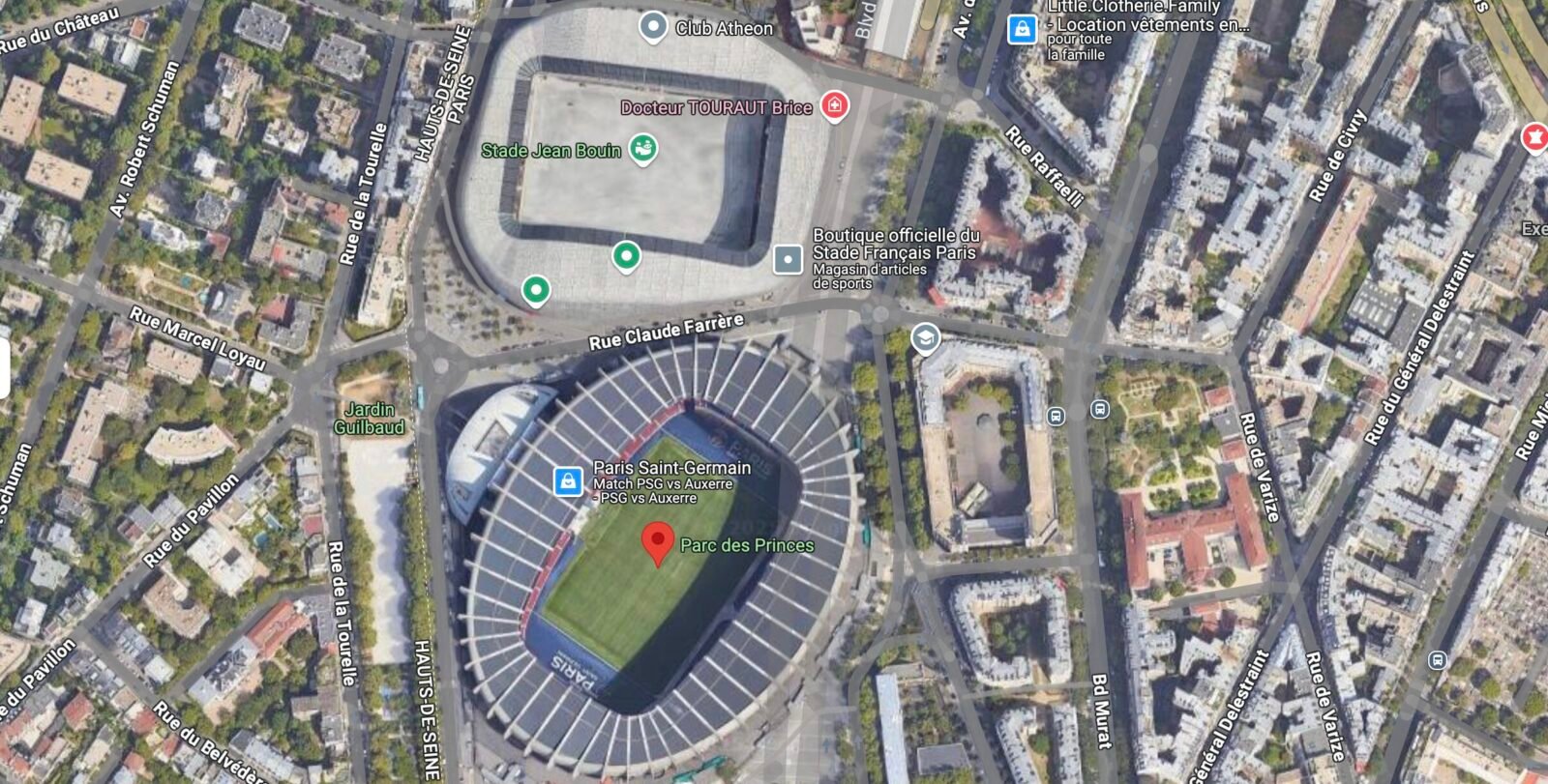 Le PSG a tenté Jean Bouin et Charléty avant l’inversion du match contre Rennes