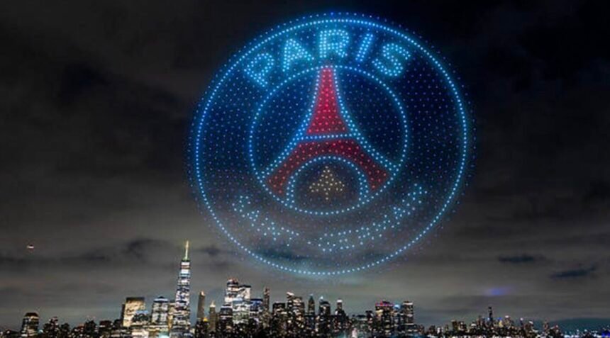 Logo PSG drones New York