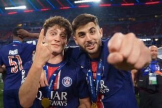 Joao Neves et Lucas Beraldo