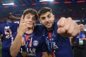 Joao Neves et Lucas Beraldo
