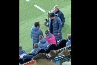 VIDEO. Vitinha agacé, c'était tendu sur le banc du PSG