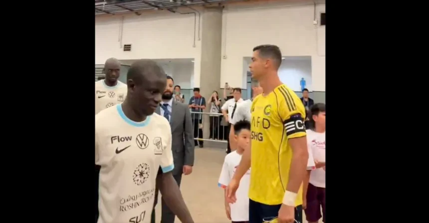 N'Golo Kanté ignore totalement CR7