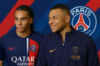 Ethan et Kylian Mbappé