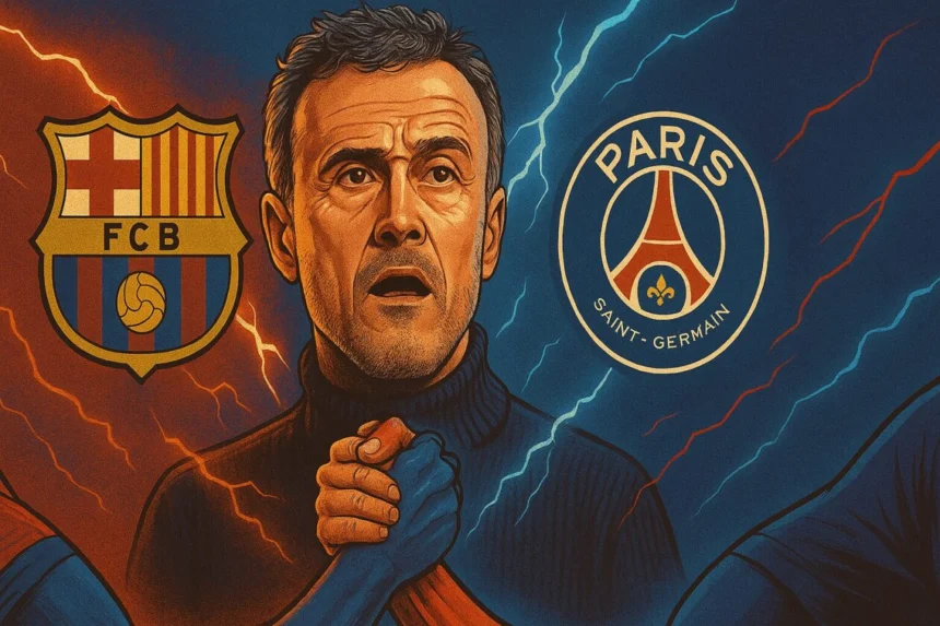 Luis Enrique - Barça vs PSG