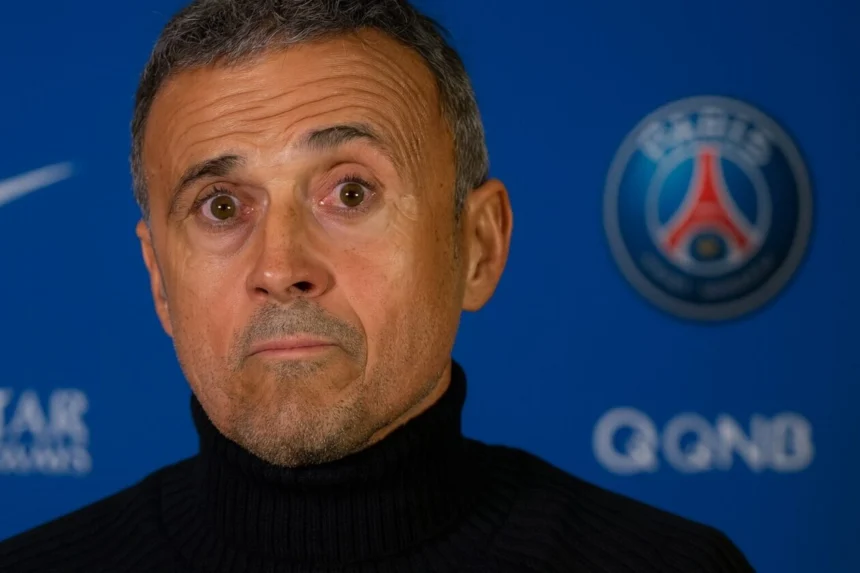Luis Enrique, coach du PSG
