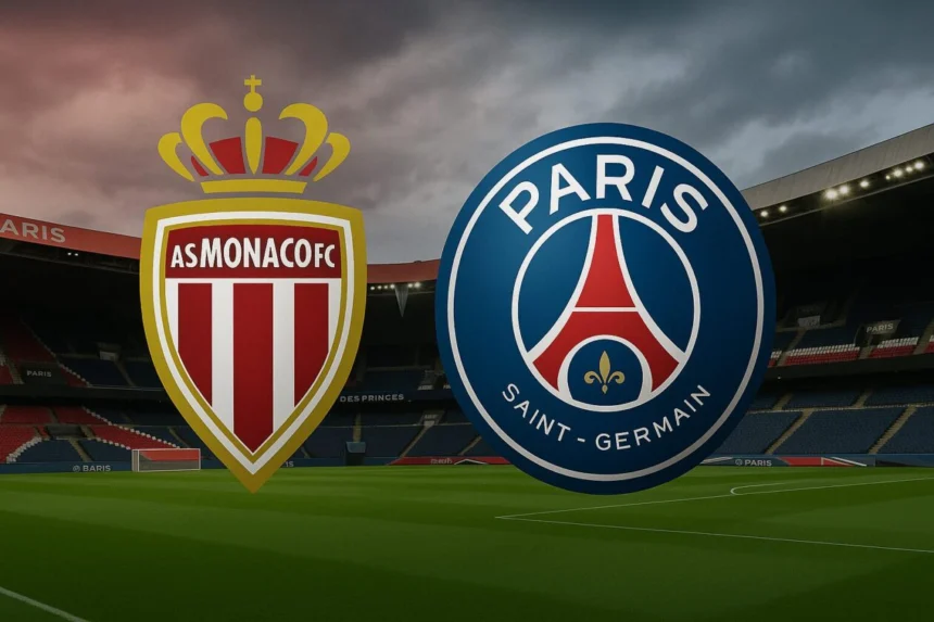 PSG vs Monaco.