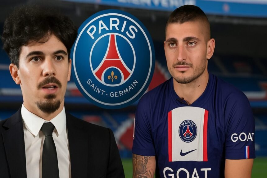 Vitinha et Marco Verratti