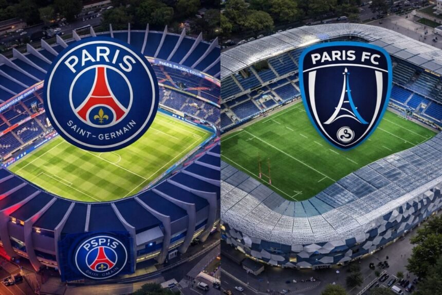 Le Paris FC vs le PSG
