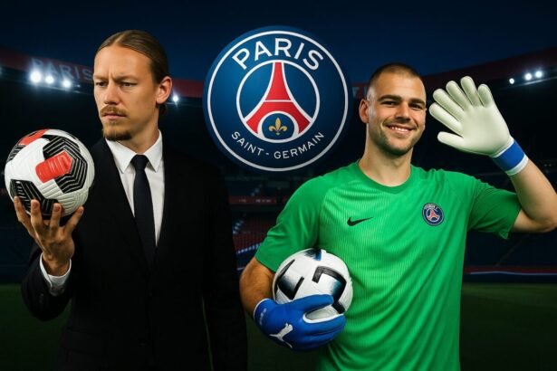 Matvey Safonov et Lucas Chevalier