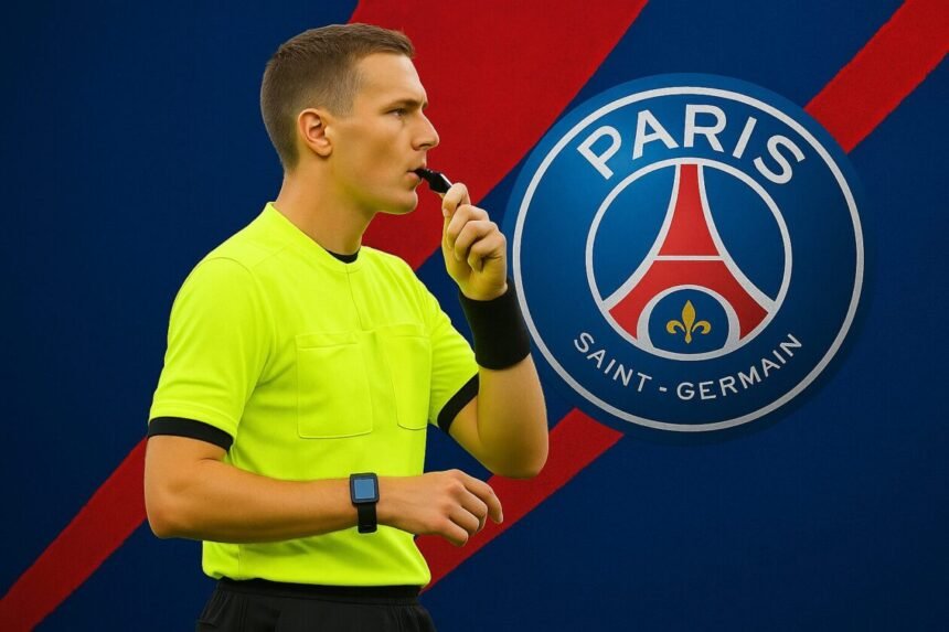 Un arbitre pour le match du PSG