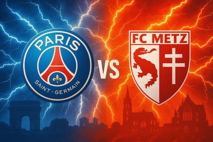 PSG vs Metz