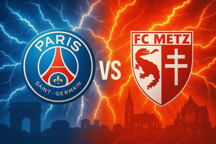 PSG vs Metz