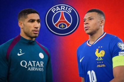 Hakimi et Mbappé