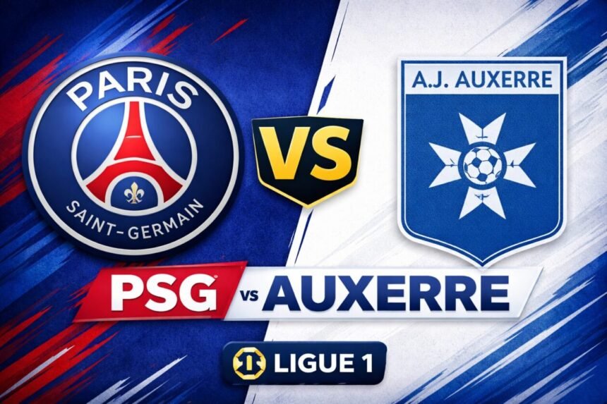 PSG vs Auxerre - Ligue 1