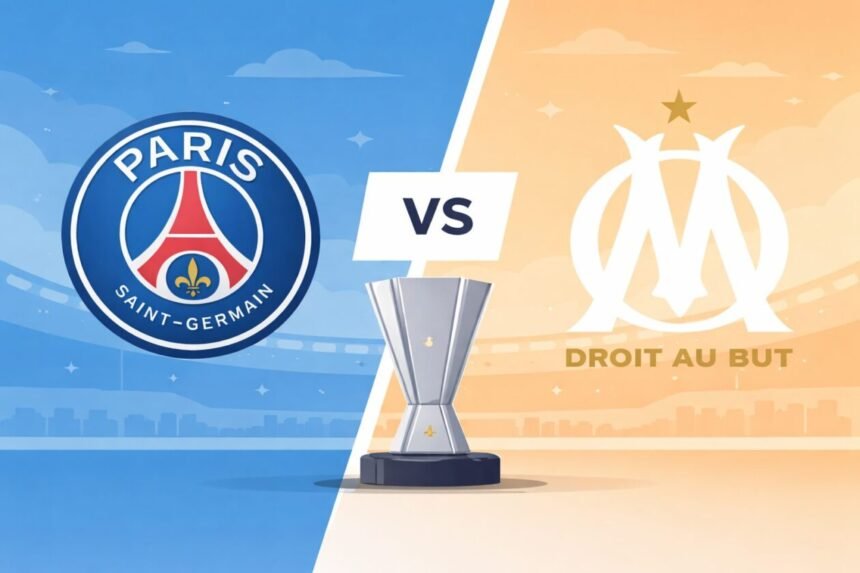 PSG vs OM, le trophée des Champions