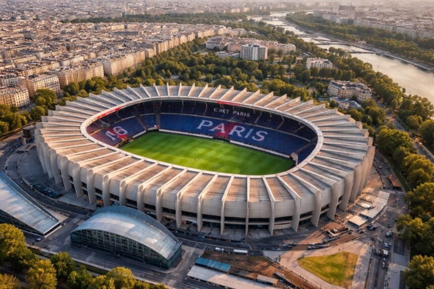 Le Parc des Princes version IA