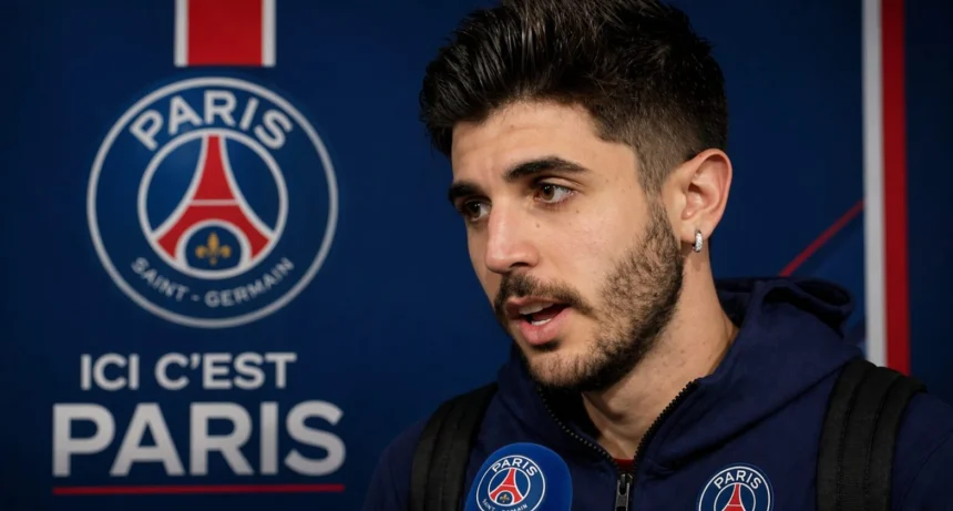 Lucas Beraldo, joueur du PSG