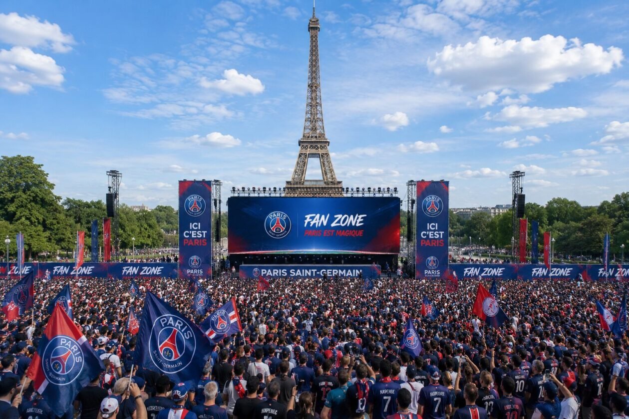 Une fan zone dans Paris pour PSG/Arsenal, ça coince déjà