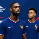 Doué et Dembélé - Equipe de France