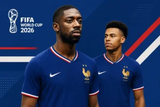 Doué et Dembélé - Equipe de France