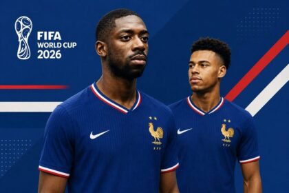 Doué et Dembélé - Equipe de France