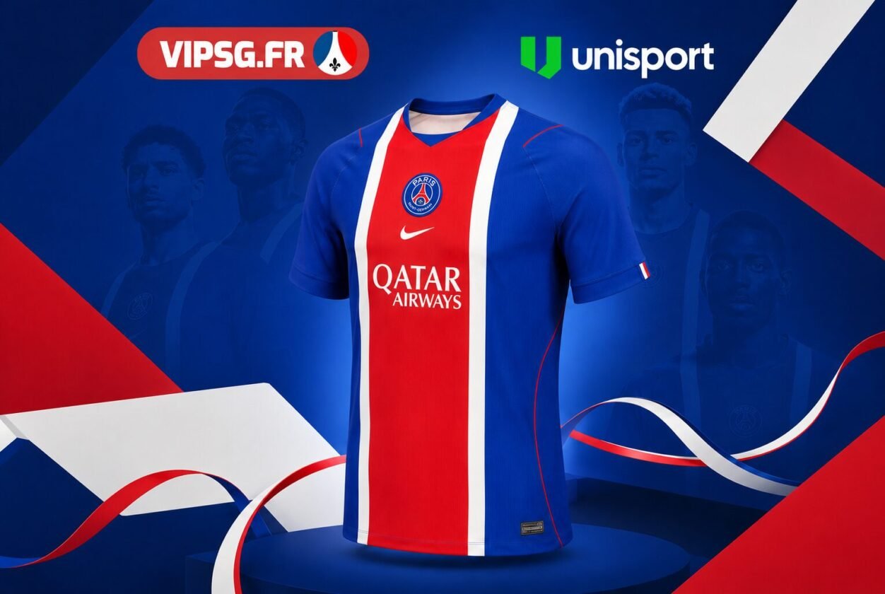 Jeu concours : gagnez le nouveau maillot du PSG avec VIPSG.fr et Unisport