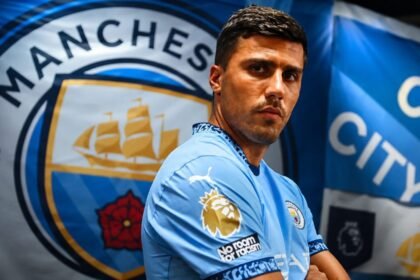 Rodri (Credit photo Man City)