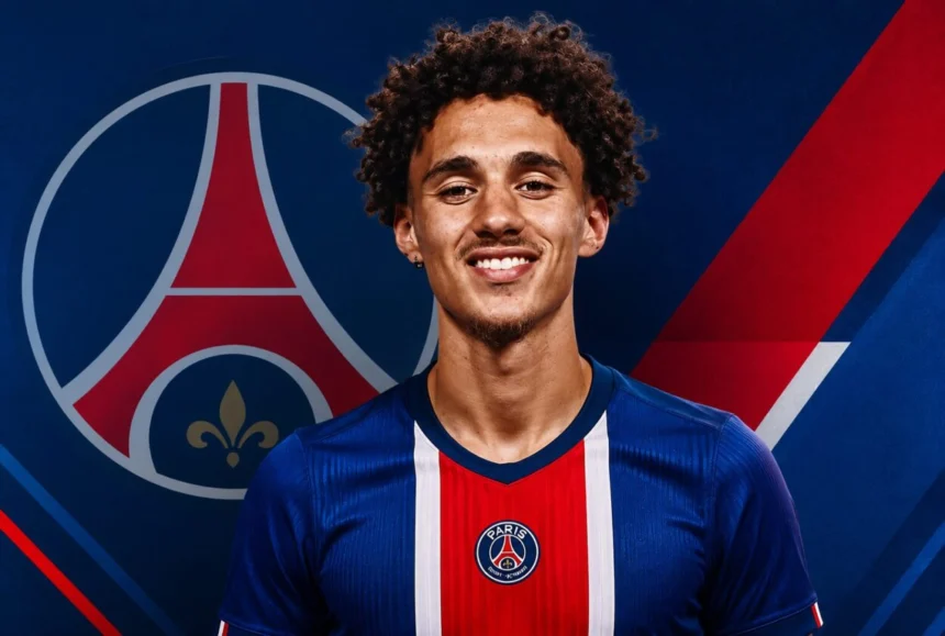 Maghnes Akliouche (Credit photo PSG)