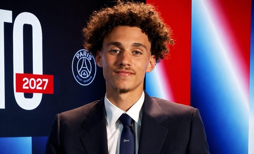 Maghnes Akliouche (Credit photo PSG)