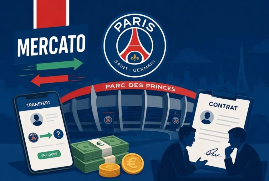 Mercato PSG (Montage VIPSG.fr)
