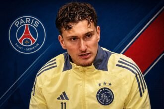 Mika Godts (Credit photo Ajax / Montage VIPSG.fr)
